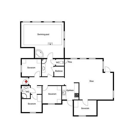 Exclusive Fjordside Villa With Swimming Pool, Sauna, Jacuzzi And Boat Hire